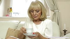 Cougar granny bent over and doggystyled