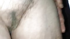 visited my very old aunt again, great saggy tits, hairy pussy