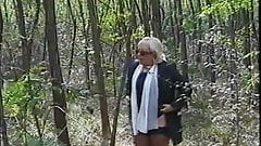 Italian mature in forest