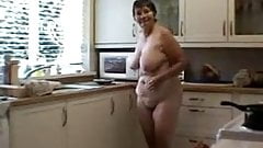 granny in the kitchen