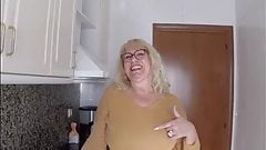 Mature Fina and her ENORMOUS TITS are a treat for any rookie
