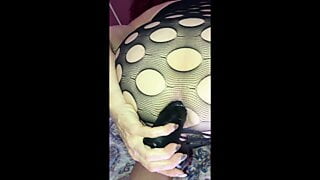 Peek-a-Booty Gets anal through the HOLES – GILF pleasured