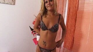 Deutsche Nachbarn Volle Szene Vintage